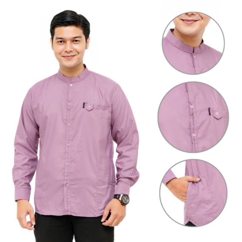 BAJU KOKO TERBARU/ BAJU MUSLIM PRIA /BAJU KOKO BAHAN ADEM
