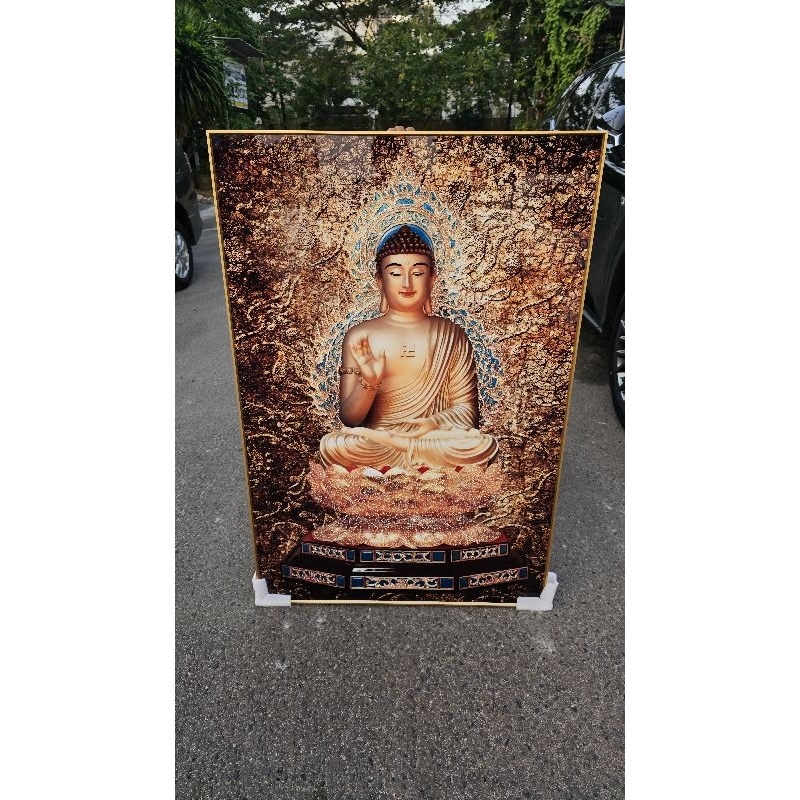 lukisan buddha porcelain diamond 5d