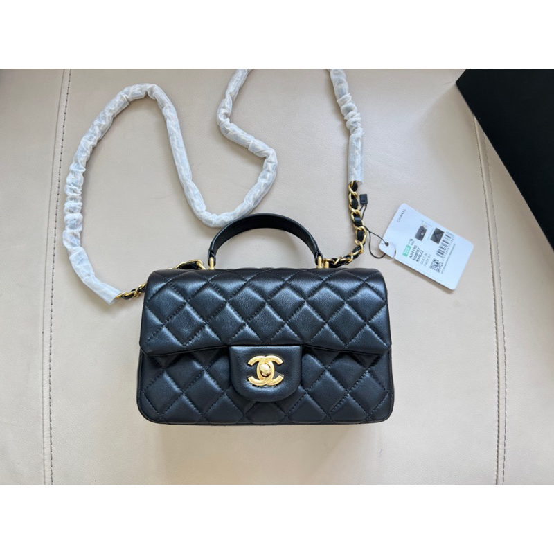 Chanel CF mini handle / tas wanita