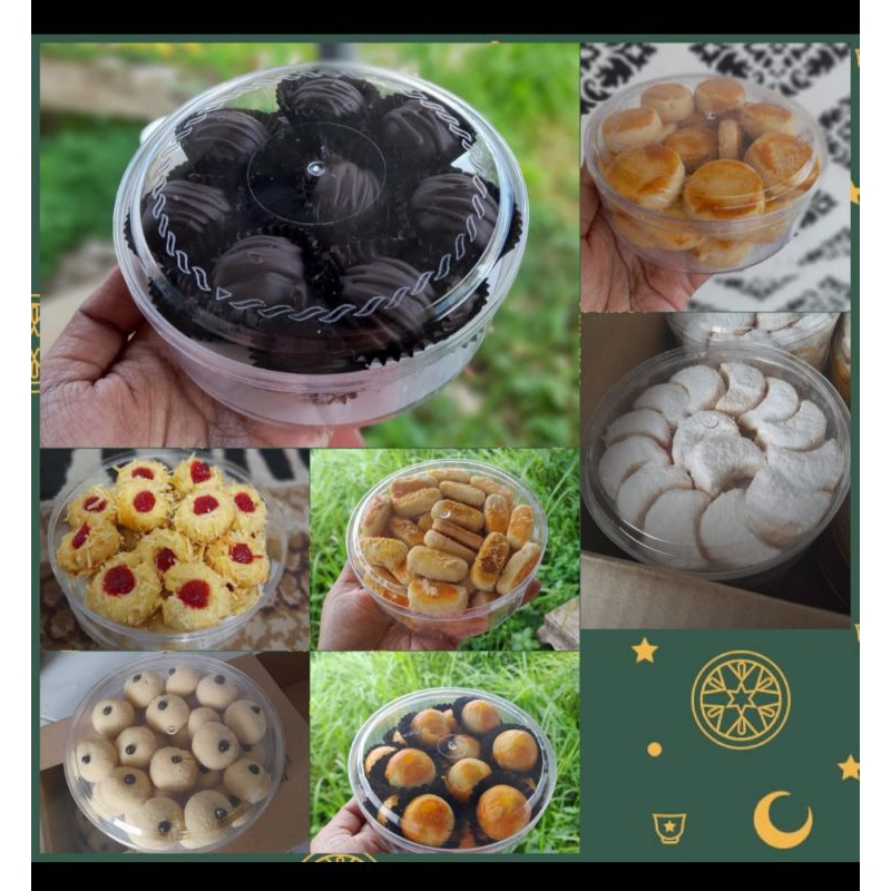 

Kue Kering Kuker Homemade Lembut 250 gram ( Nastar Nanas, Thumb print, Bola Susu, Kastangel, Cokelat, Kue Kacang, Puteri Salju)