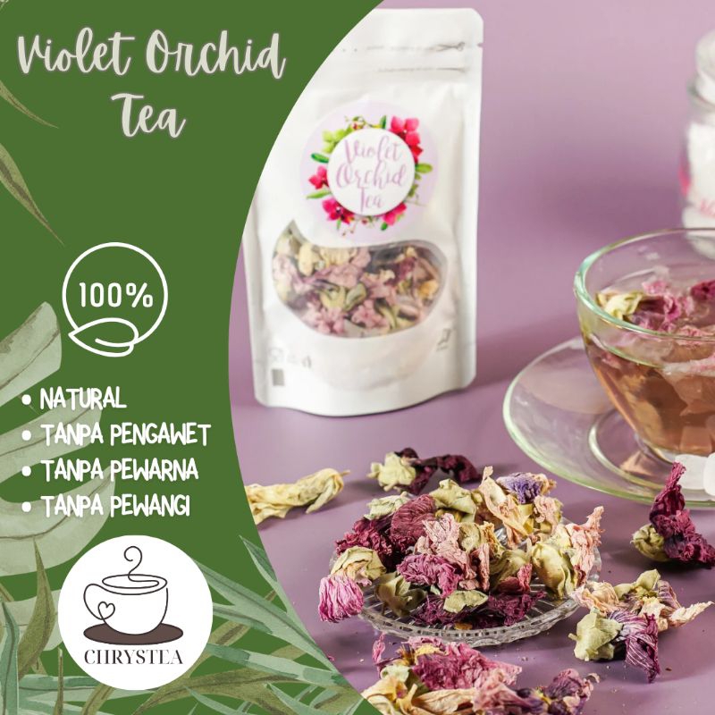 

CHRYSTEA || Violet Orchid Tea Sachet 10gr