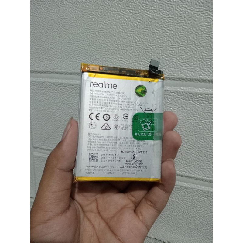 Original copotan baterai Realme 5pro