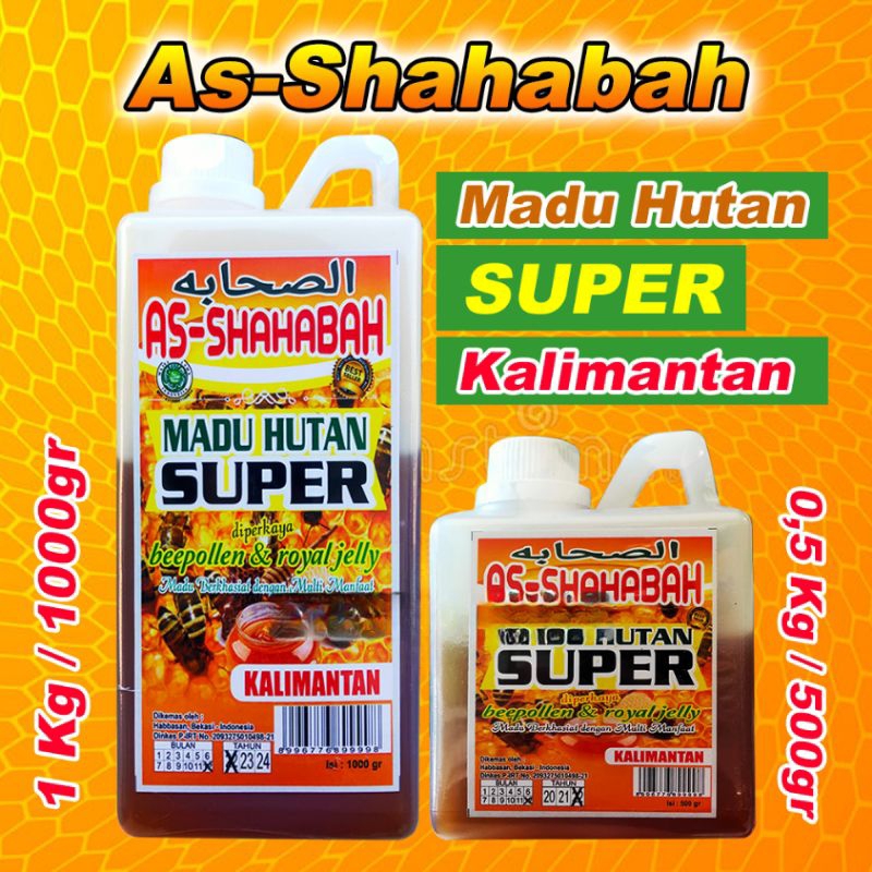 

Madu Hutan Super Kalimantan AS-SHAHABAH