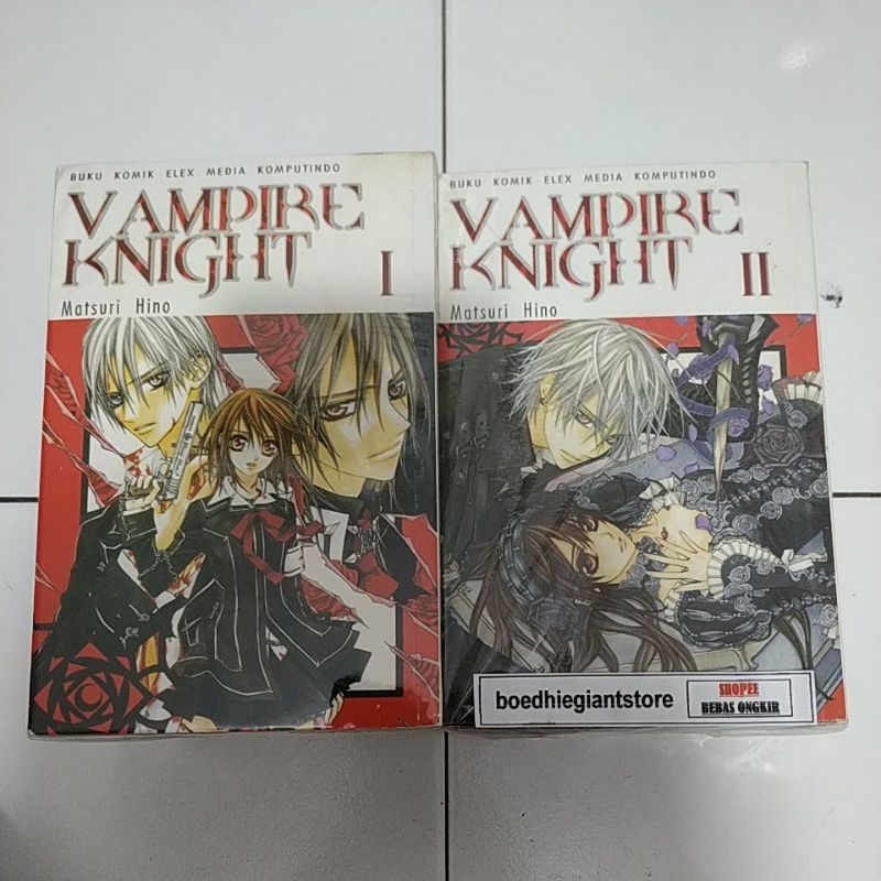 Komik Vampire Knight 1-19 tamat, TS