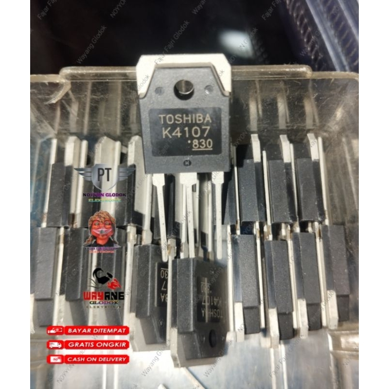 ic transistor mosfet TOSHIBA K4107 Besar K 4107