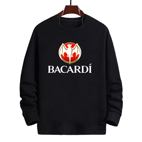 Crewneck Bacardi Sweater Bahan Cotton Fleece