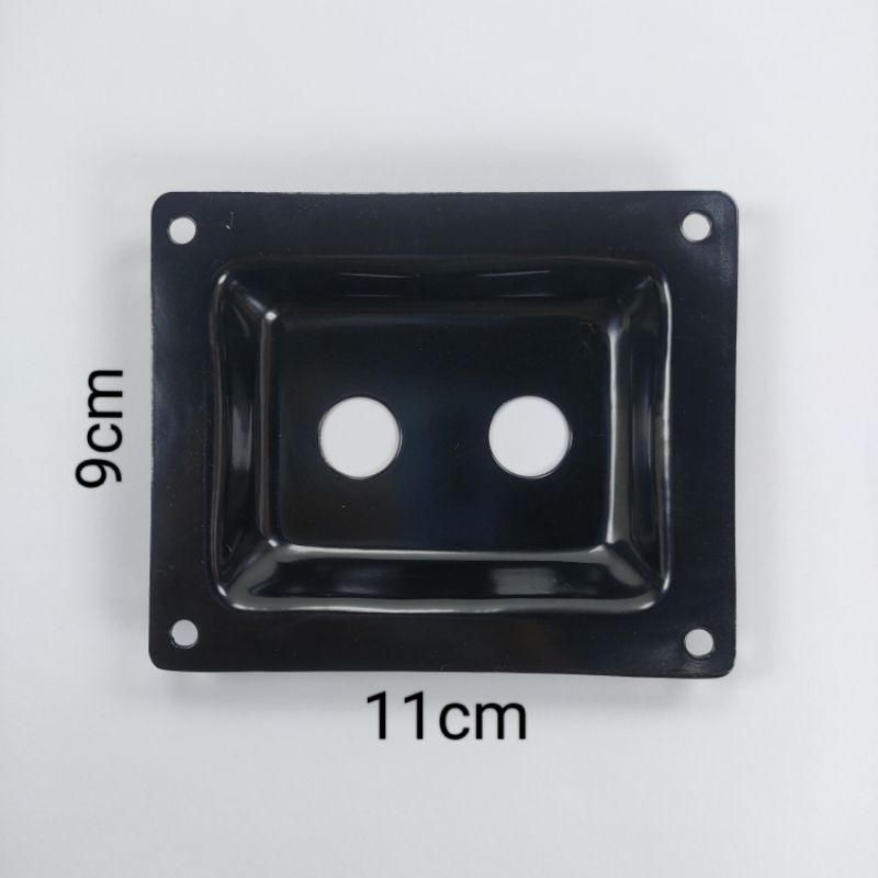 PLAT CB / MIC 2 LUBANG BESI