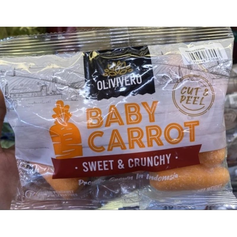

Wortel Baby Carrot Sweet & Crunchy