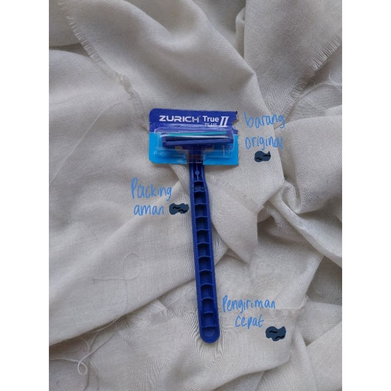 alat cukur kumis pemotong bulu jenggot murah kingsman dan zurich 3 mata pisau