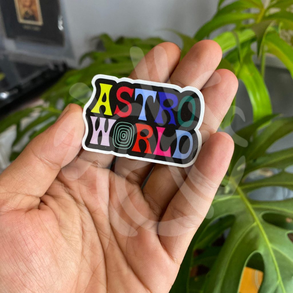 

sticker astro world / aesthetic sticker / sticker tumblr / aesthetic sticker / stiker hp / stiker laptop / stiker helm / stiker satuan / stiker tahan air / sticker pack