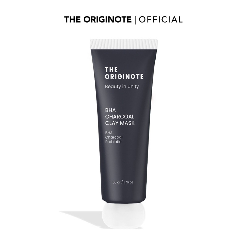 The Originote Charcoal Clay Mask | Masker Wajah Charcoal The Originote