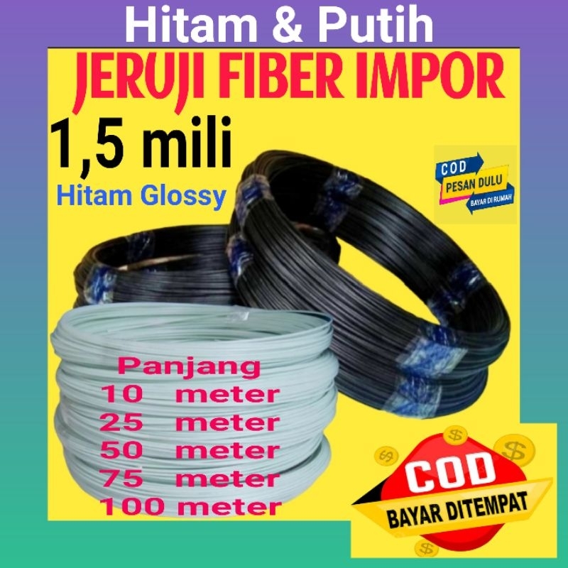 jeruji fiber 1.5mm sangkar burung 100 meter