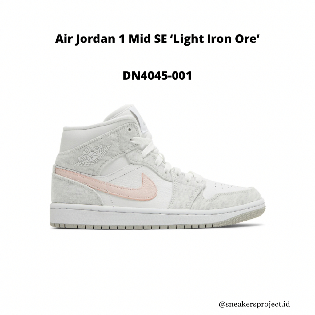 Air Jordan 1 Mid SE 'Light Iron Ore'