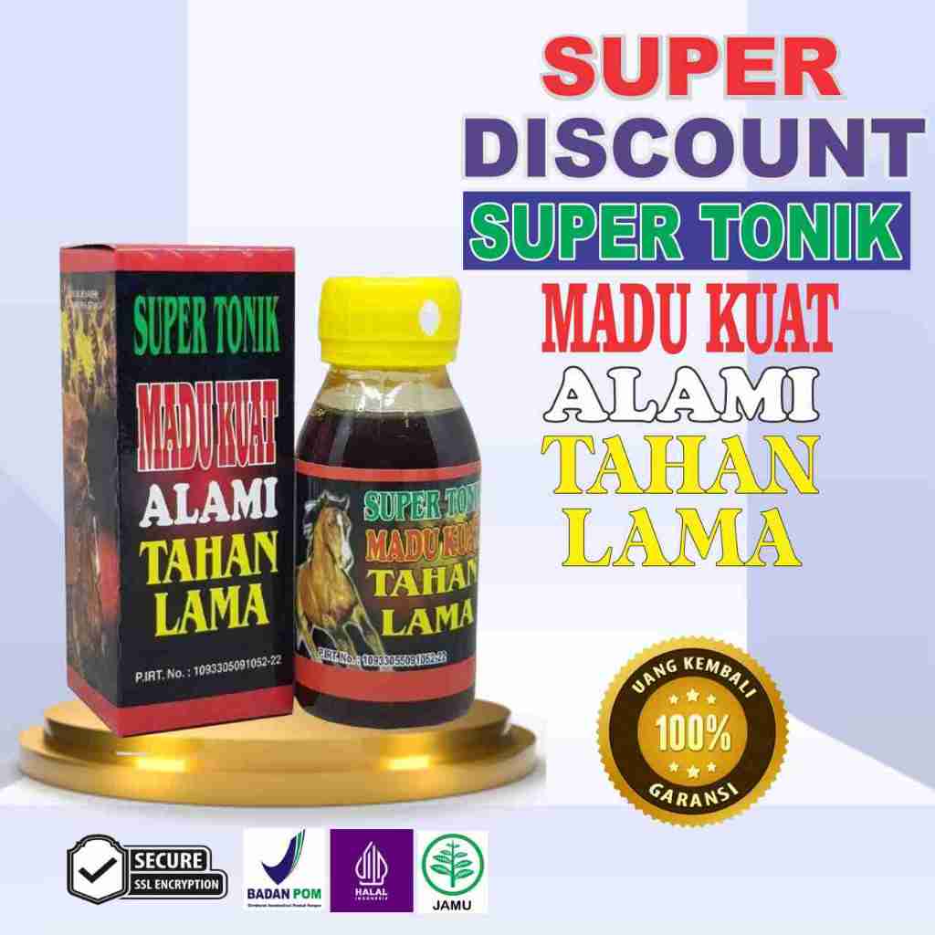 

Madu Super Tonik Alami Herbal Original