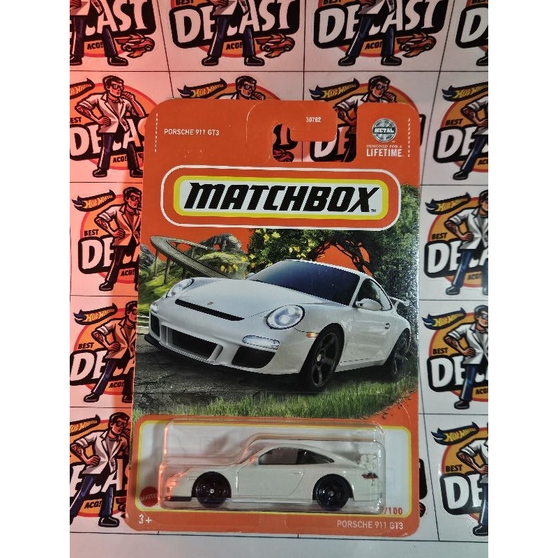 MatchBox Porsche 911 GT3 Putih