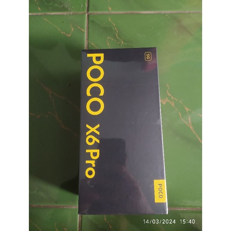 HP XIAOMI POCO X6 PRO 5G HITAM RESMI INDONESIA