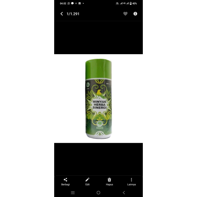 MHS ( minyak herbal sinergi )