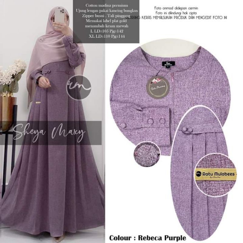 gamis sheya maxy