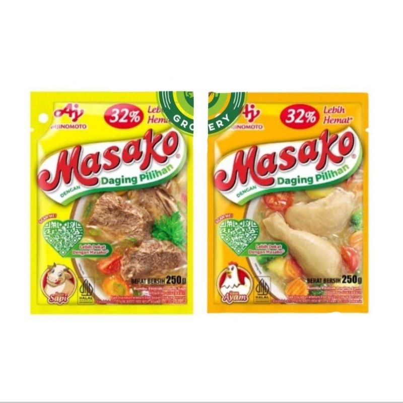 

Masako penyedap rasa 250gr