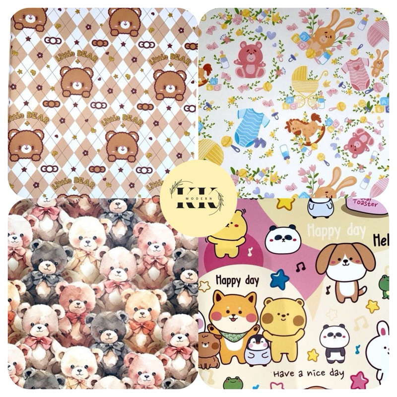 

(PART 2) KERTAS KADO SANSAN WAWA MOTIF BEAR KERTAS KADO SANSAN WAWA MOTIF BERUANG