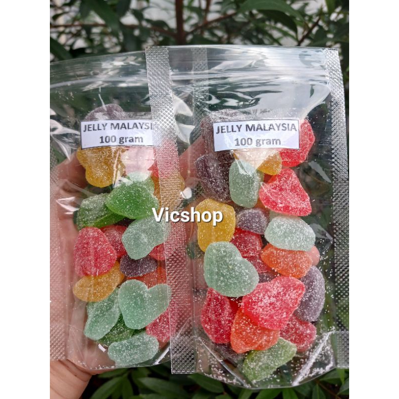 

Jelly Malaysia Repack 100gr Jelly rasa buah