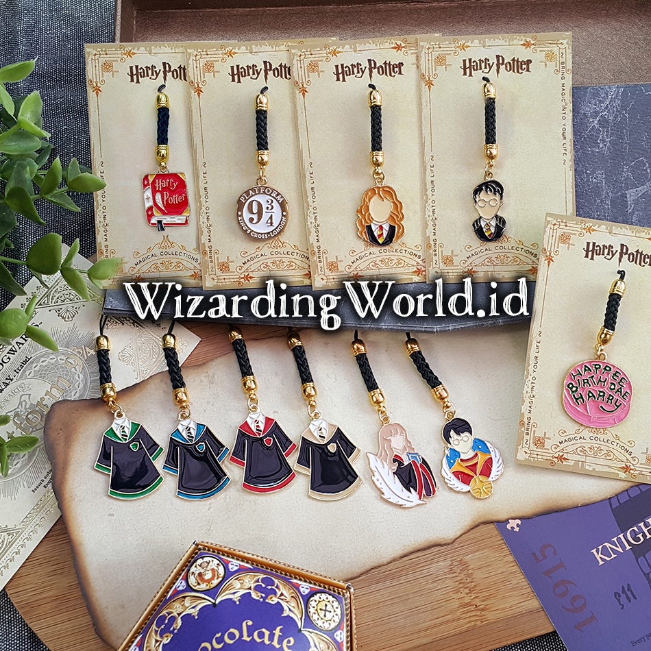 Pya Gantungan HP Handphone Cell Phone Harry Potter Hogwarts Hermione Jubah Phone Strap Charm Charms 