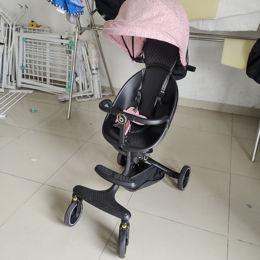 PRELOVED Jabodetabek Only-Baobaohao Trike Stroller Reversible V8 – Pink (Tidak Bisa Dilipat)