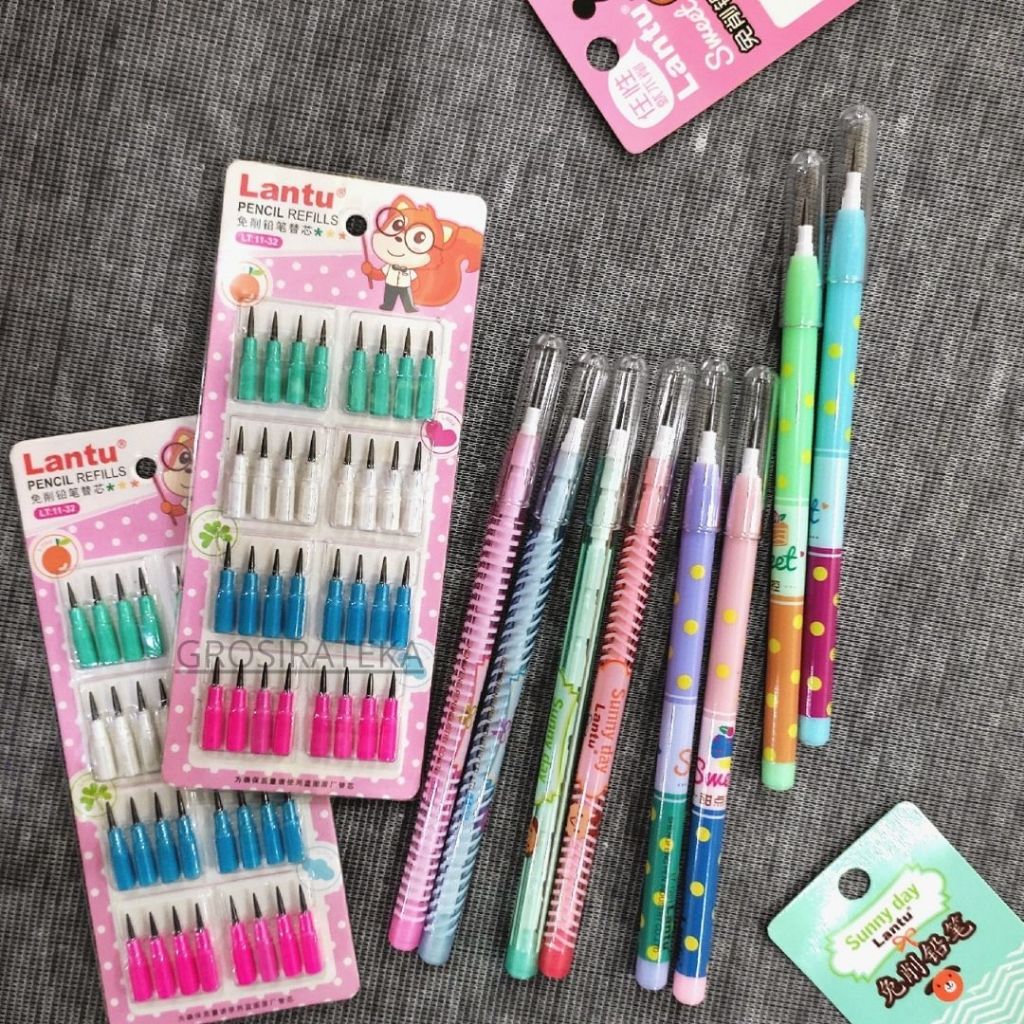 

ISI ULANG PENSIL, REFILL PENSIL BENSIA 2B SET