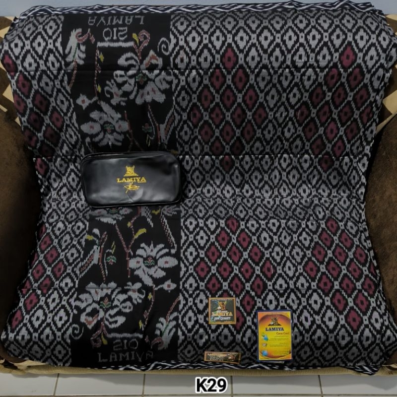 COD / SARUNG LAMIYA 200 TYPE KAWUNG BAHAN MESRES SUPER ori by LAMIYA (N)