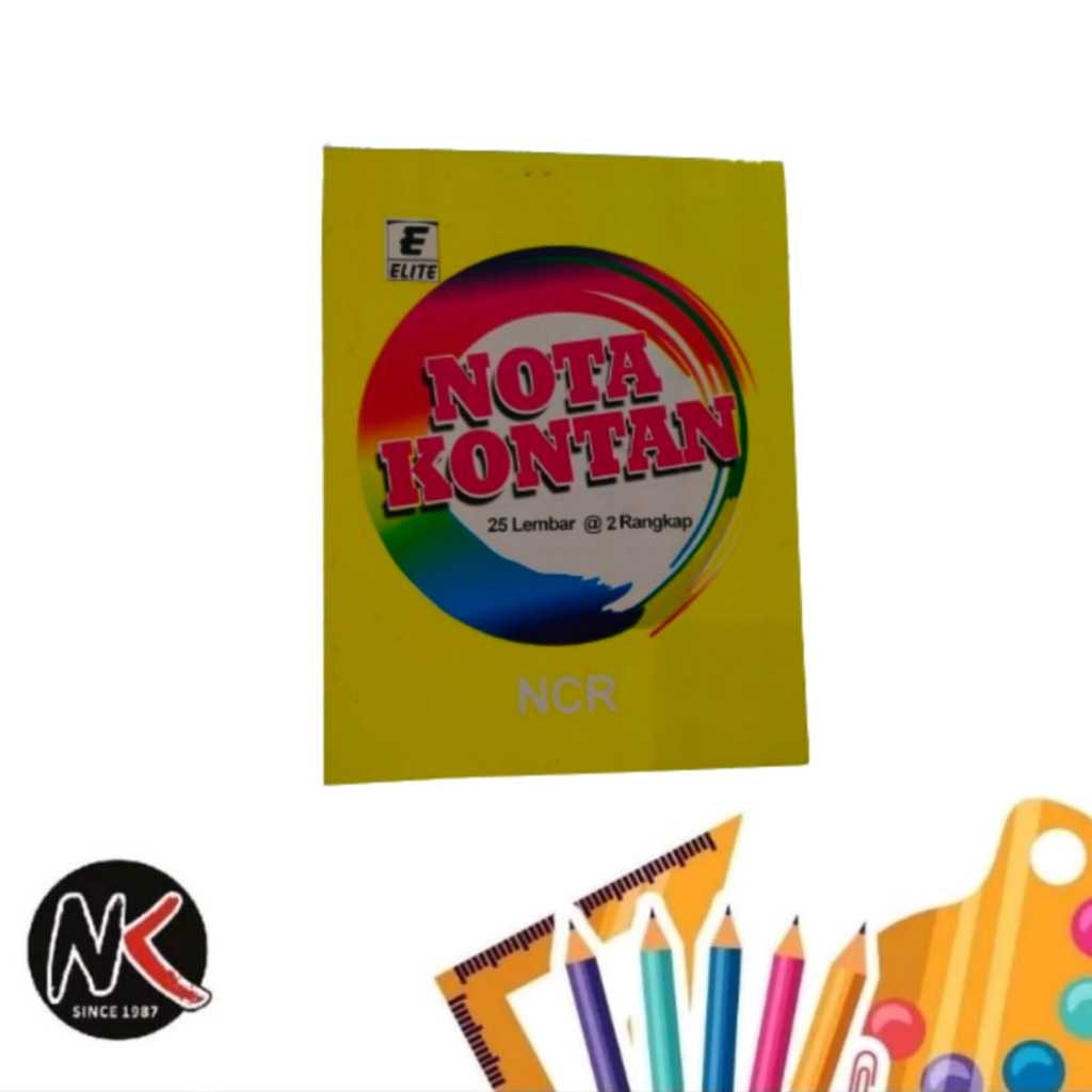 

Buku Nota Kontan ELITE/Buku Nota Kontan Besar 2 PLY