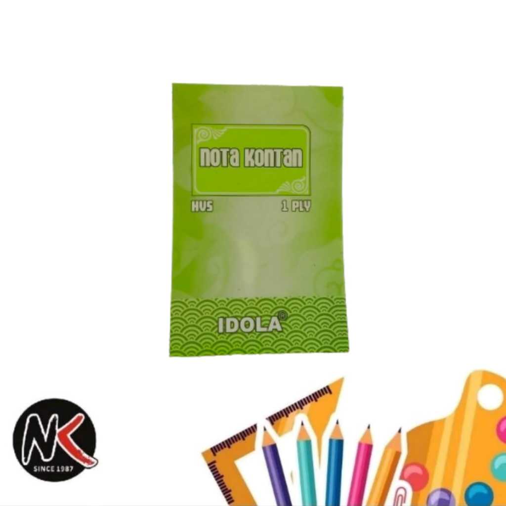 

Buku Nota Kontan IDOLA/Buku Nota Kontan Kecil 1 PLY