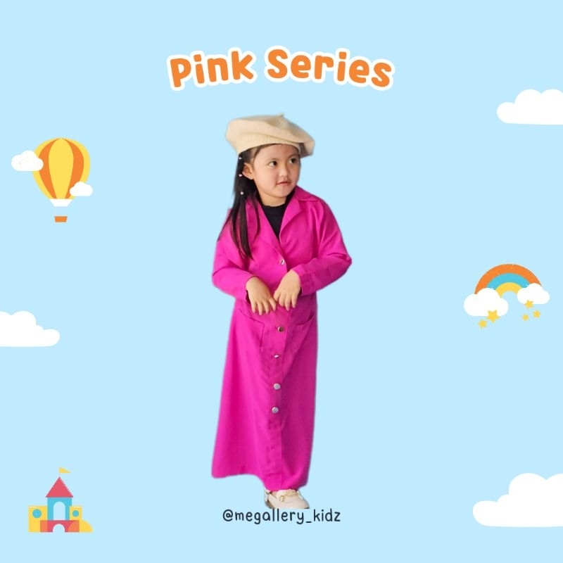 Blossom Set Baju Anak | One Set | Setelan Baju Anak Perempuan | Dress | Vintage Elegant | Tunik | At