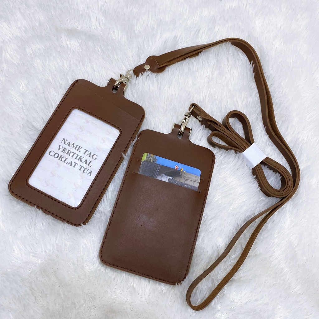 

TEMPAT ID CARD, NAME TAG MURAH KULIT SINTETIS ID CARD ZS77