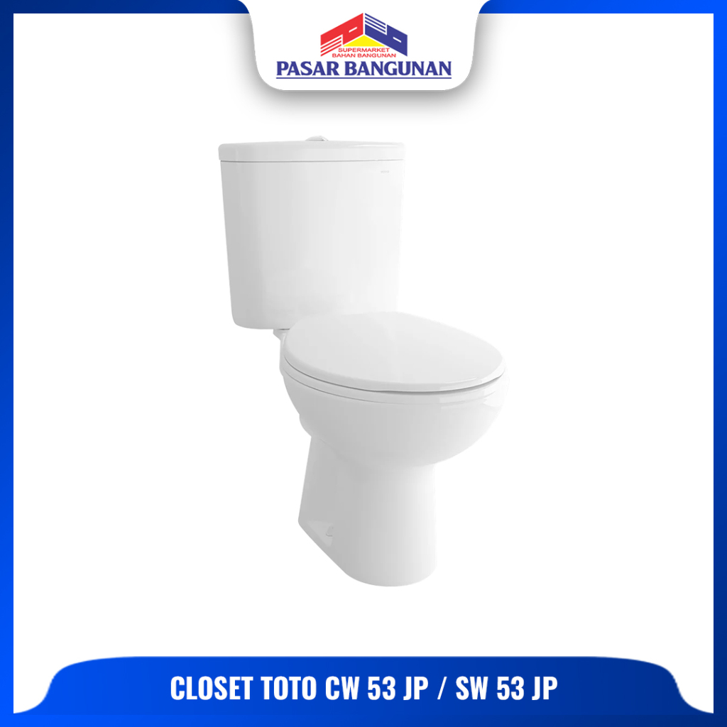 Kloset Duduk Merk TOTO Typ CW 53 JP / SW 53 JP