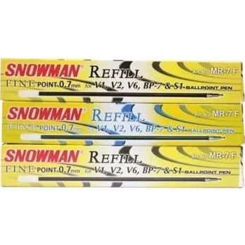 

Reffil isi bulpen snowman fine mr-7 isi 12 pcs