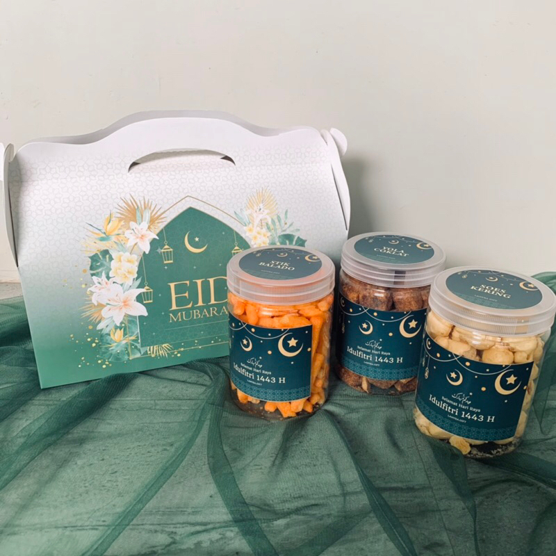 

Hmpers lebaran | Hampers Hari raya idul fitri | Jajan lebaran | Snack lebaran