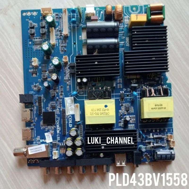 MB MAINBOARD TV LED POLYTRON PLD43BV1558 43BV1558