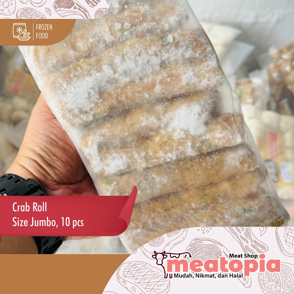 

Crab Roll Kulit Tahu Ukuran Mini dan Jumbo