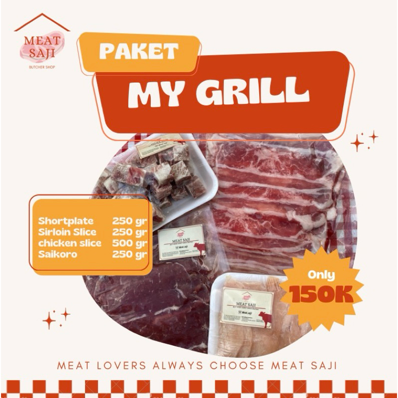 

Paket My Grill by Meat Saji