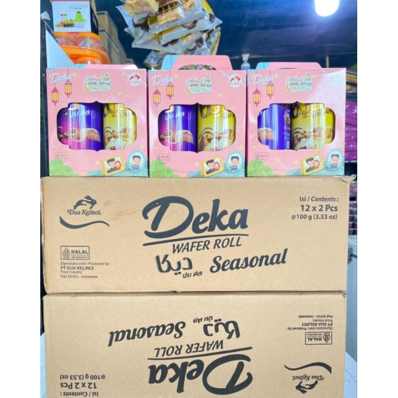 

Deka wafer roll 1pack isi 2pcs