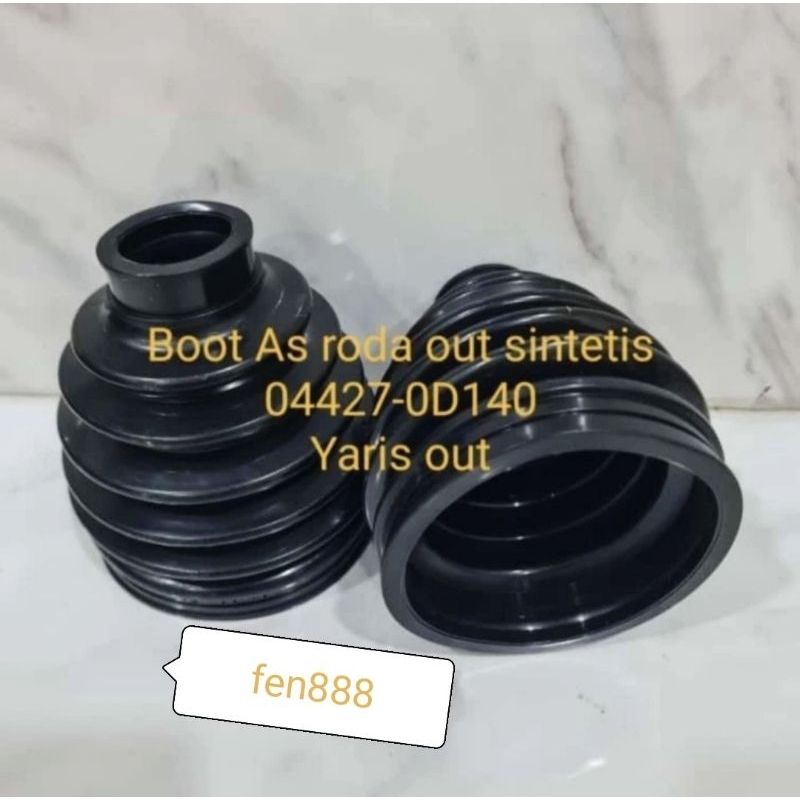 BOOT CV JOINT OUT KARET AS RODA DEPAN LUAR YARIS