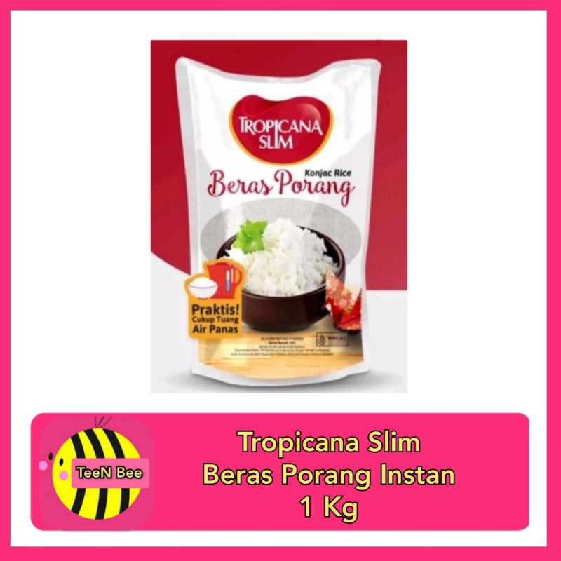 

LIVE XTRA - Tropicana Slim Beras Porang Shirataki Instan 1 Kg