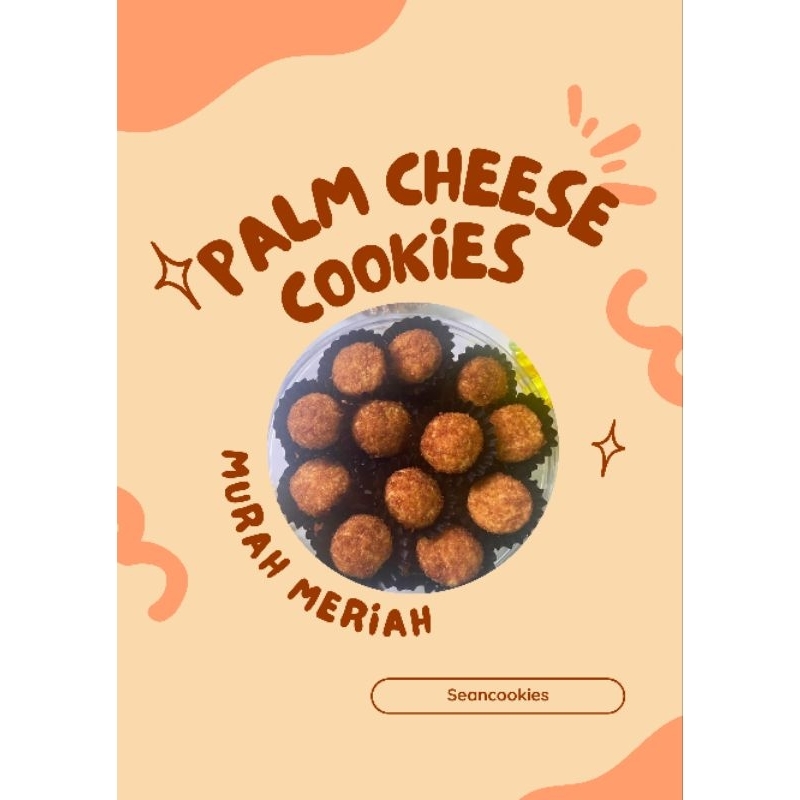 

Kue Kering Lebaran special Palm Cheese Cookies /free bubble wrap