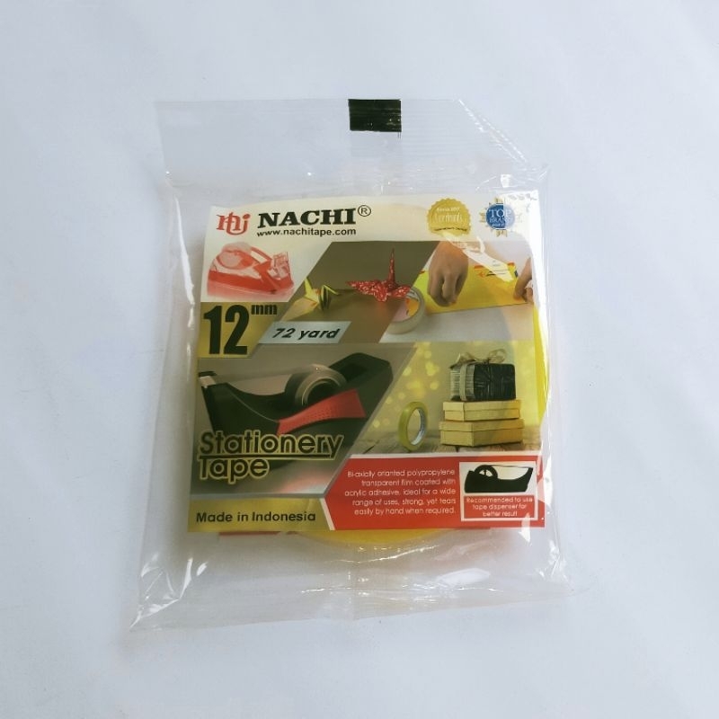Isolasi Nachi Bening Kecil Ukuran 12mm