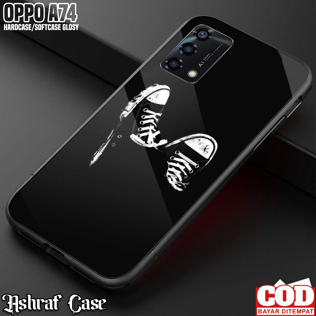 Case Oppo A74 4G - Casing Hp Oppo A74 4G Terbaru ( BLCK002 ) Silikon Oppo A74 - Kesing Hp Oppo A74 -