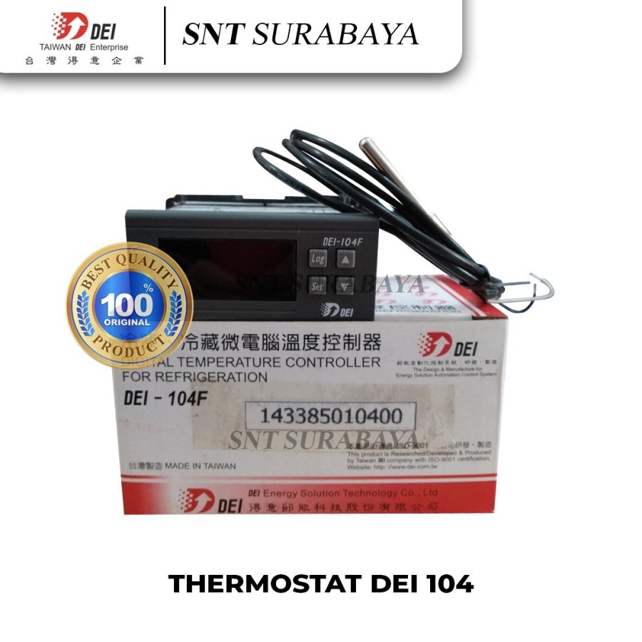 Thermostat DEI 104 / Thermo digital DEI 104 / Digital thermostat DEI