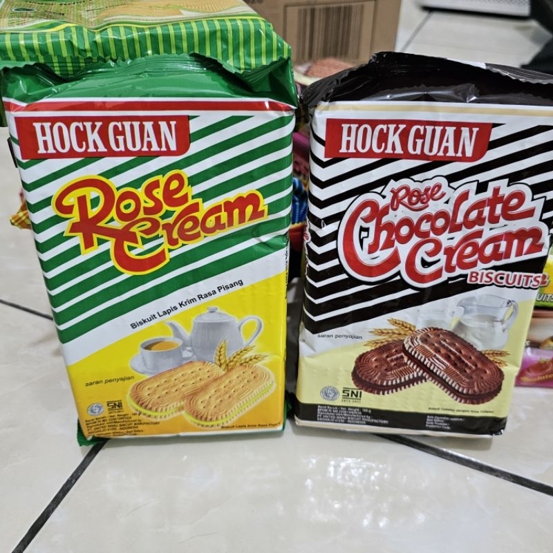 HOCK GUAN BISKUIT ROSE CREAM / ROSE CHOCOLATE CREAM