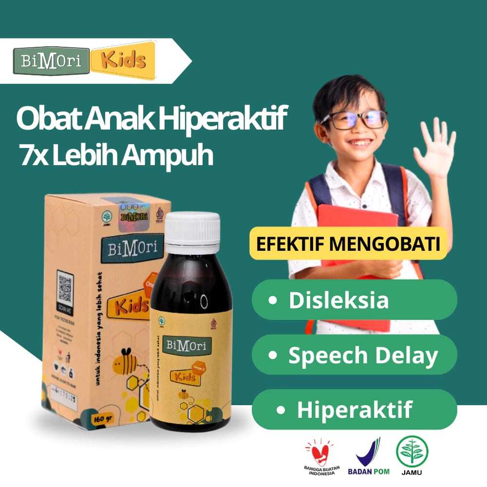 Bimori Kids Herba Obat Anak Hiperaktif Disleksia Speech Delay Terlaris
