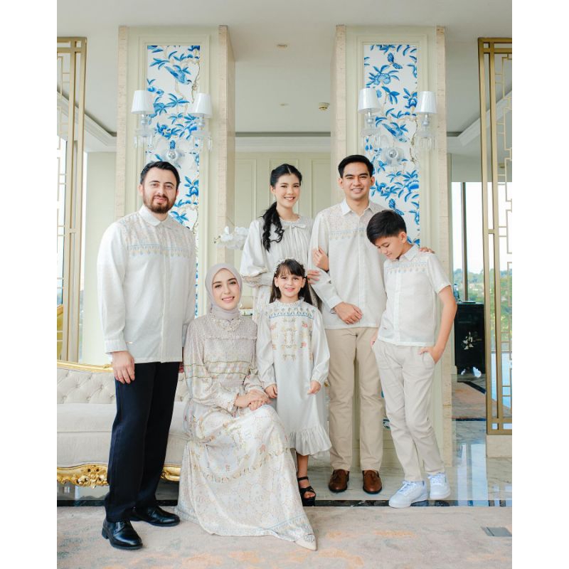 Petale Series Ivory Set Mayoutfit | Raya Collection Mayoutfit | Sarimbit Lebaran | Ready Stok