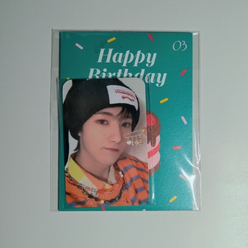 [SEALED] Photocard PC Official Renjun Birthday Card Sealed